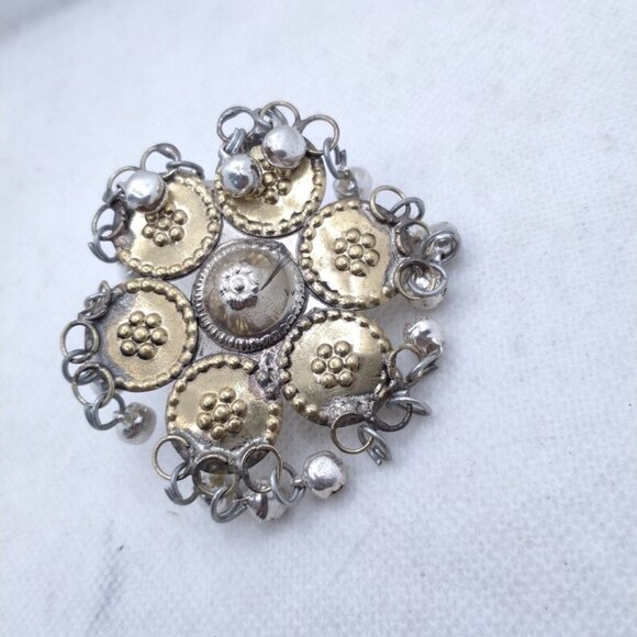 Afghan Ethnic Ring With Silver Bells, Massive Kuchi Ring, Afghan Jewelry - Picture 8 of 8